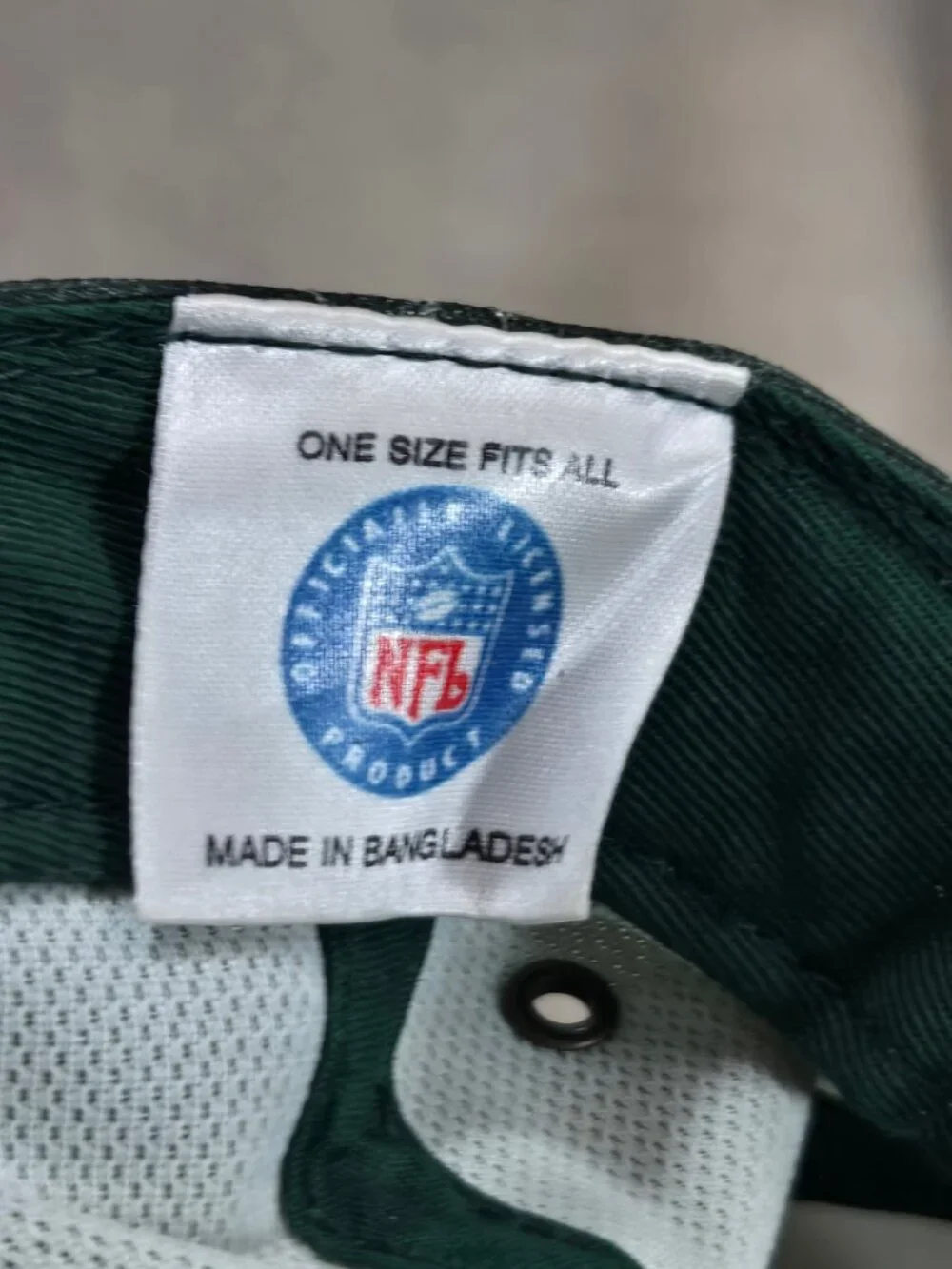 Vtg Green Bay Packers NFL Pro Line Gradient Fade Strapback Hat Cap One Size Y2K